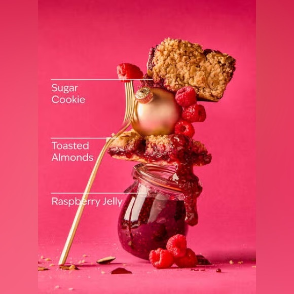 NWT Bath & Body Works X Milk Raspberry Holiday Pie Bar Body Wash - Pink - Picture 4 of 4